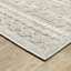 Tapis beige / ivoire à motif géométrique Krsons-76374198