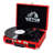 Portable Suitcase Turntable - Record Player with Bluetooth & Built-in Speakers-101463008