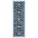 Floral Machine Washable Rug with Non-Slip Backing, Soft Thin Low Pile Non Shedding Floor Carpet, Indoor Foldable Printed Accent Mat for Living Room/Nursery/Bedroom