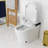 Kichae 1.28 Gallons GPF Elongated Comfort Height Floor Mounted Bidet Toilet (Seat Included)