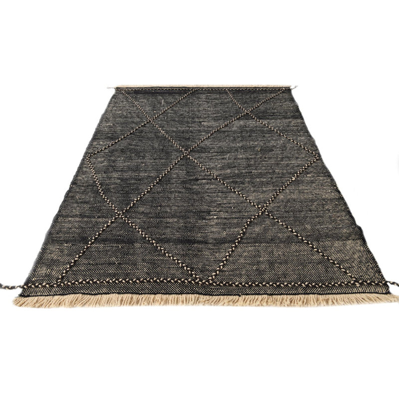 Tapis noir 6x9 Pham