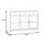 Retro Glass Sideboard