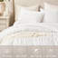3 pièces Édredon très grand de style champêtre français, conception romantique sur et taies décoratives, microfibre brossée, chaleur moelleuse, approuvé norme 100, literie lavable à la machine, campagne, confort, 100, entretien-121394235-121394239