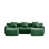 Ours en peluche vert