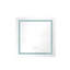 Miroir de salle de bain 36 po x 36 po avec éclairage avant et arrière, brouillard, intensité variable, 3 couleurs, fonction mémoire pour le maquillage, les soins de la peau, le rasage et les vêtements