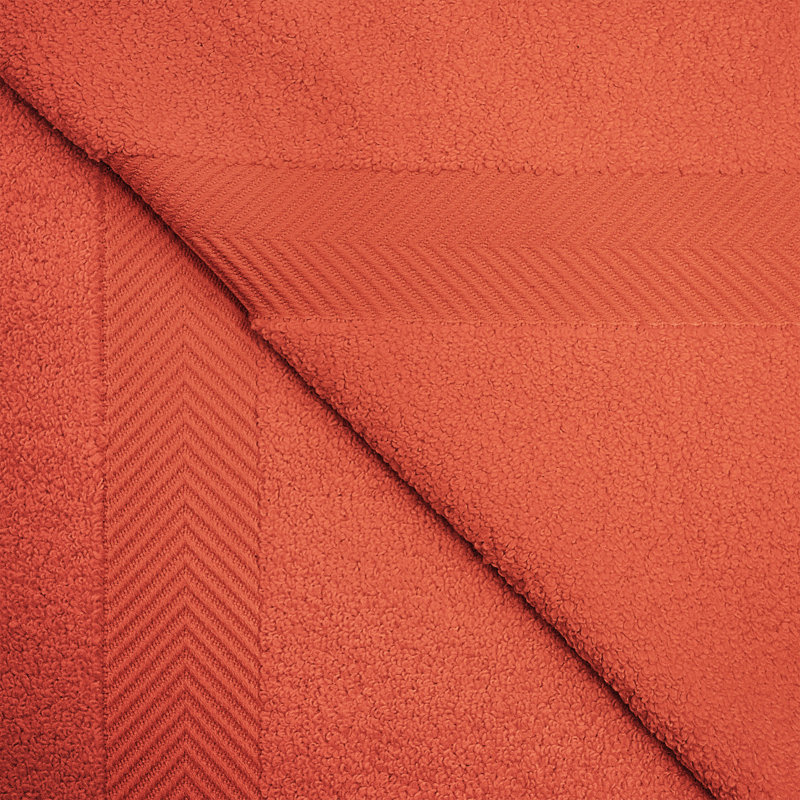 Drap de bain 100% coton Blue Nile Mills, Orange brique