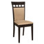 Chaise d'appoint rembourrée Aamina
