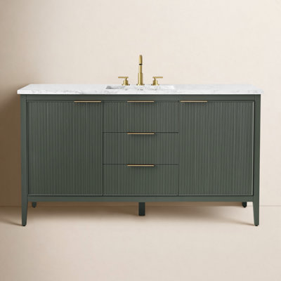 Bilroy 60" Pine Single Bathroom Vanity