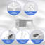 3x3m Open-Sided Party Tent – Waterproof PE Canopy, Threaded Steel Frame for Garden BBQ Market Shade-130078808