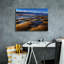 Toile épique Graffiti «Morning On Popham Beach» par Rick Berk, 18 po x 12 po-109177997