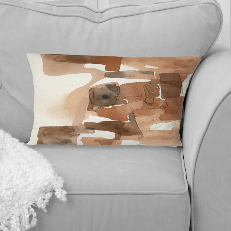 Coussin décoratif à encre liquide liquide