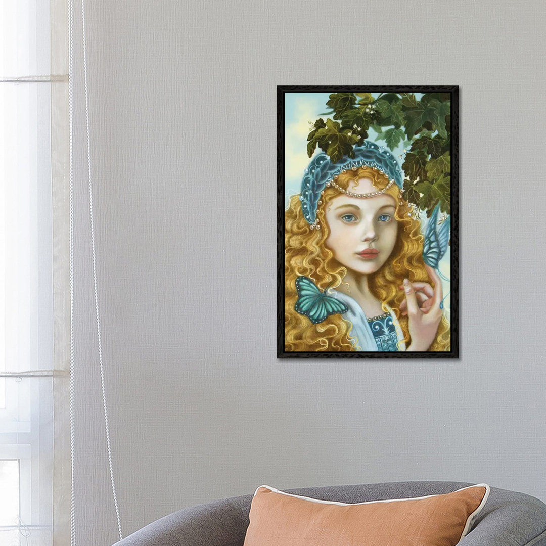 Azzurra von Carla Secco - Galerie-Giclée auf Leinwand