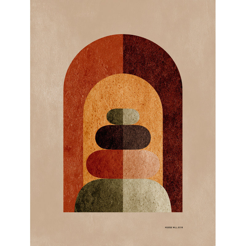 Art mural sur toile «Earthound Balance», H 36 po x l 24 po