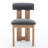 Abentego Solid Wood Fabric Dining Chair-1675978376-1663143971