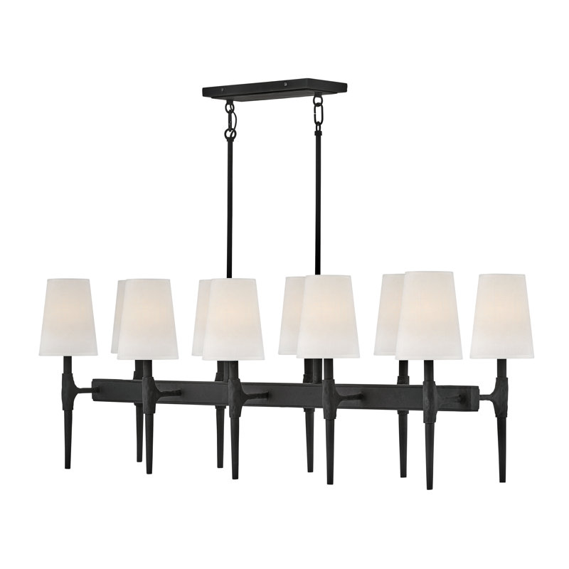 Beaumont 10-Light Kitchen Island Linear Pendant