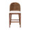 Tabouret de comptoir en bois d'acacia 23 po Aafrin