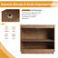 Ensemble de meuble-lavabo simple 40 po avec plateau en céramique Ornar, meuble-lavabo simple autoportant avec lavabo en céramique-2022681006-2022681008