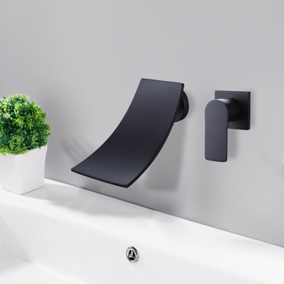 Wall Mounted Optional Single-handle Bathroom Faucet