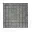 Dark Grey Basalt 1 1/4" Square Mosaic