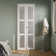 3-Lite Glass Door Solid Manufactured Wood Bi-Fold Door with Installation Hardware Kit(Closet-pantry door)