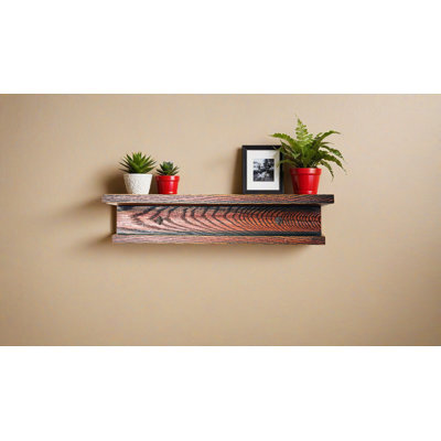 Rayne 3 Piece Oak Shelves With Hooks