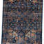 Tapis bleu marine de haute qualité noué à la main