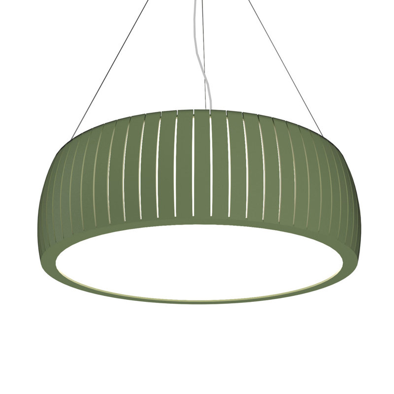 Barril Chandelier, 7.48" H x 23.62" W x 23.62" D, Charcoal, 3