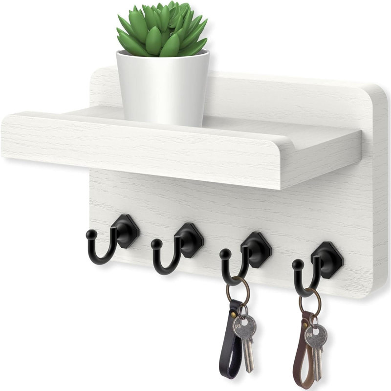 Manufactured Wood Wall Organizer