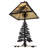 22"H Alpine W/Lighted Base Table Lamp