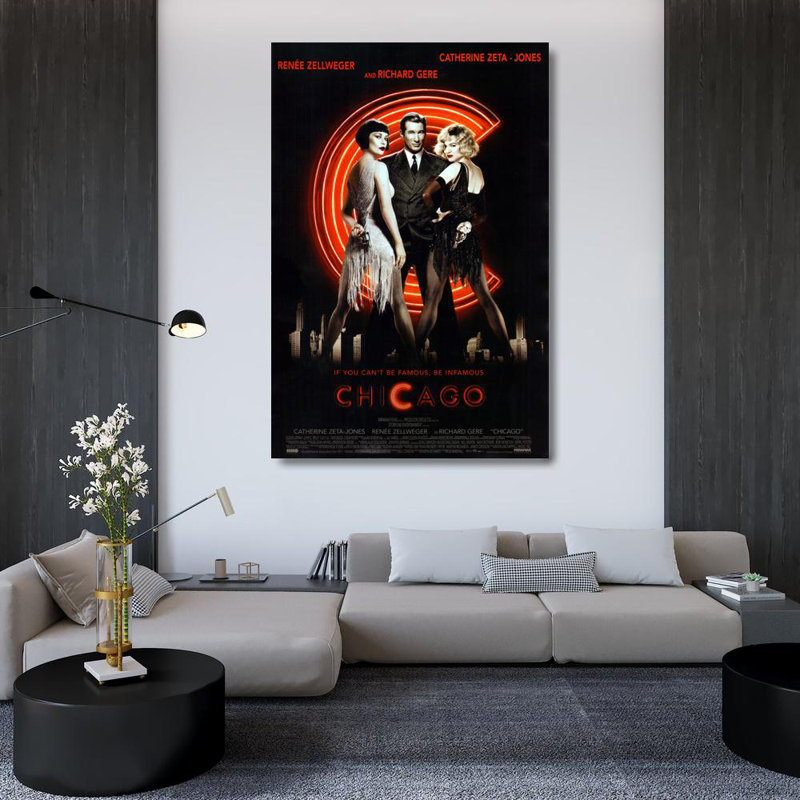 Chicago, 48" H x 32" W