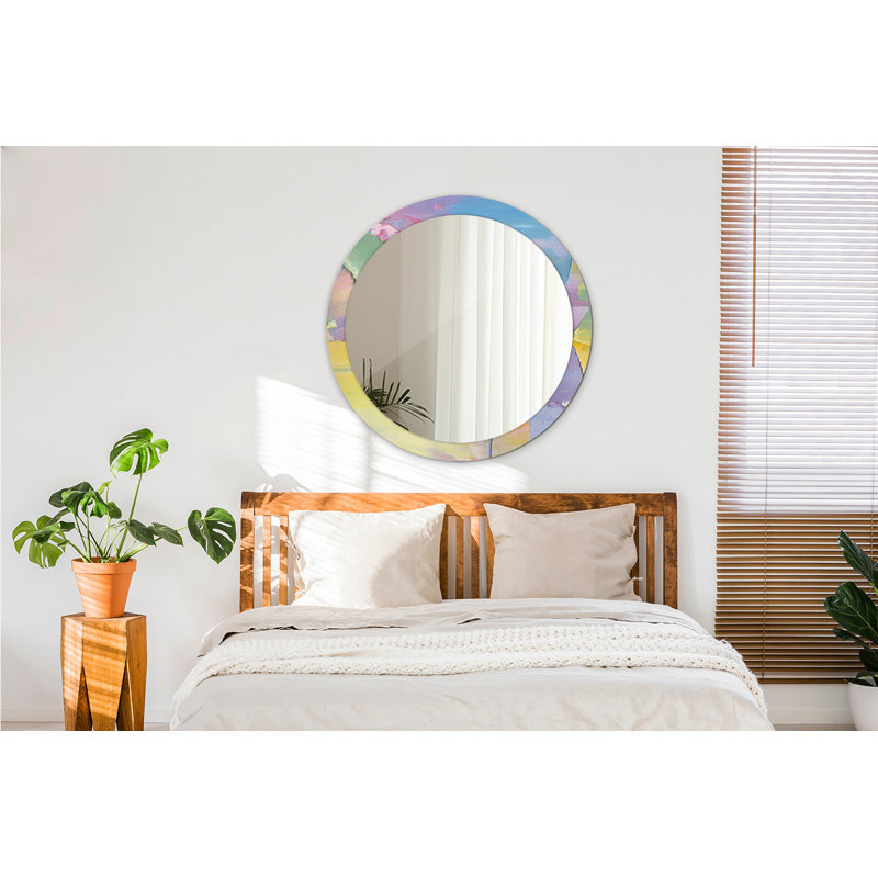 Huldar Glass Flat Wall Mirror