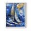 NAUTICAL Series CXCV - Impression encadrée de qualité supérieure - Prêt à être accroché - Aucun clou requis-1704831748