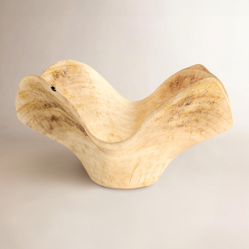 Arata Handmade Wood Decorative Bowl 1