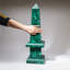 Large Genuine Polished Malachite Obelisk (16.5 Lbs)-1246334219