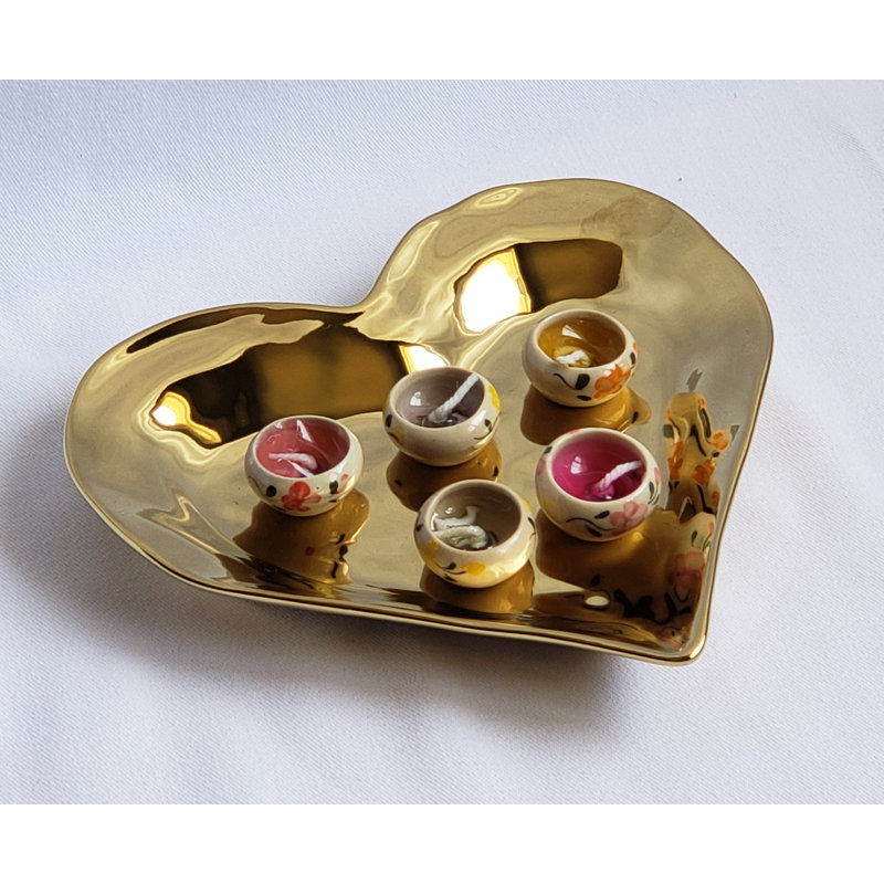 Plateau en porcelaine