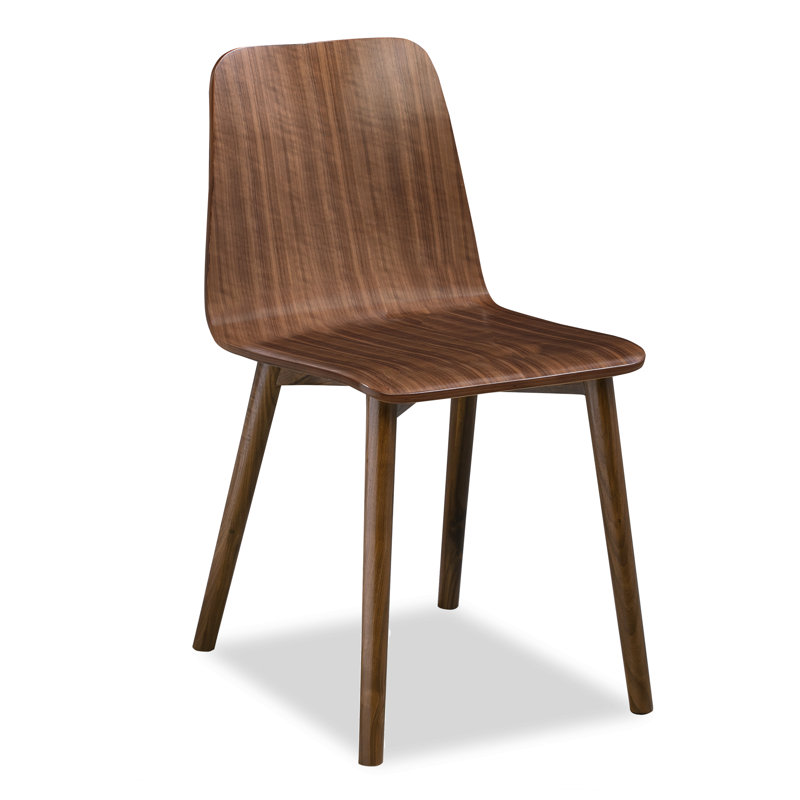 Chaise d'appoint Beaman, Noyer
