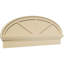 Fronton en uréthane Elliptical Signature, brun clair apprêté-113054387-113222580-113222582