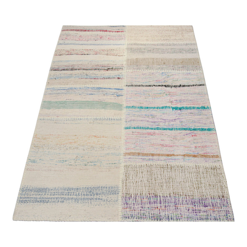 One-of-a-Kind 3’ X 5’1” Hand Knotted Area Rug, Rectangle 3' x 5'1"