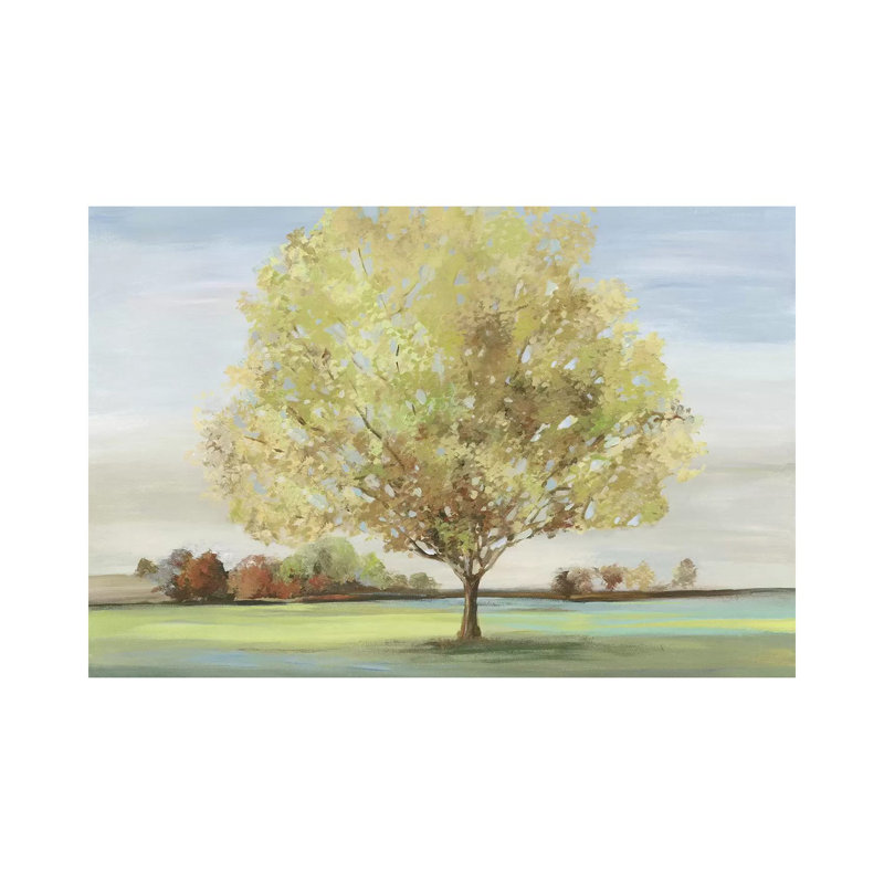 Greenery by Allison Pearce - Wrapped Canvas Painting, 66.04 cm H x 45.72 cm W x 1.91 cm D