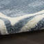  Tapis bleu ivoire à poils longs 5 pi 3 po x 7 pi 3 po Pacific-132200696-132200699