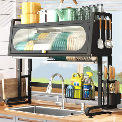 Adjustable Over The Sink Dish Rack