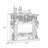 Solid + Manufactured Wood Freestanding Fireplace-936939350