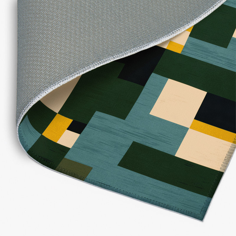 Tapis d'intérieur et d'extérieur coloré, Rectangle 1 pi 6 po x 2 pi 6 po