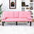 PVC Leather Convertible Futon Sofa Bed-1187448366