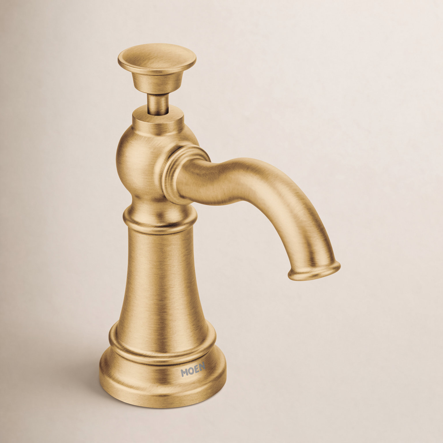 Moen Soap Dispenser, Brushed Gold