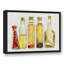 Olive Oil Bottles - Print on Canvas-22829490-22829493