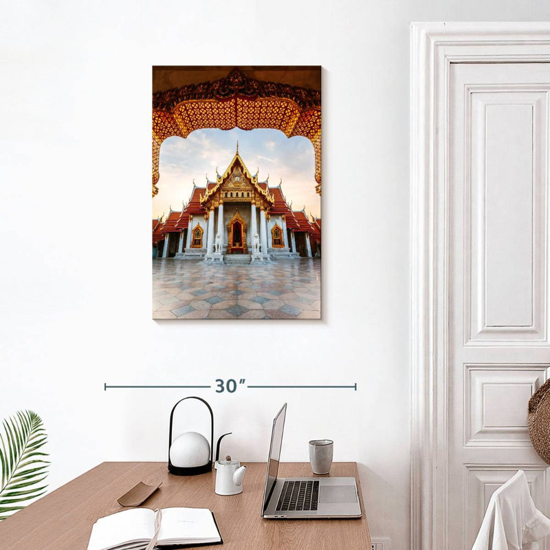 Adella Archway To Marble Temple, 30" H x 20" W