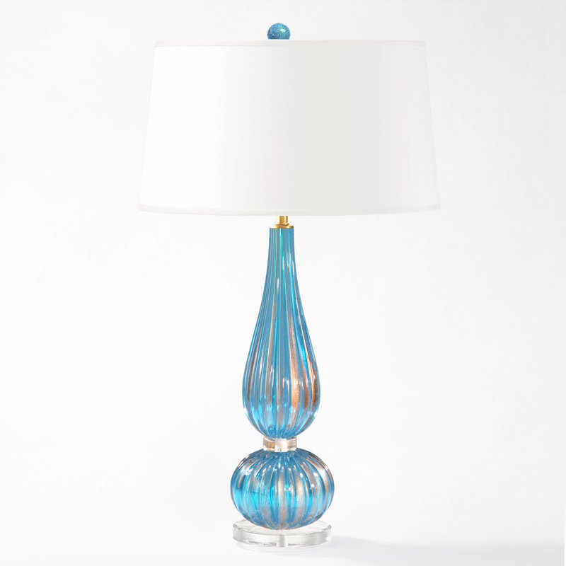 VERONA Murano Glass Lamp, Blue