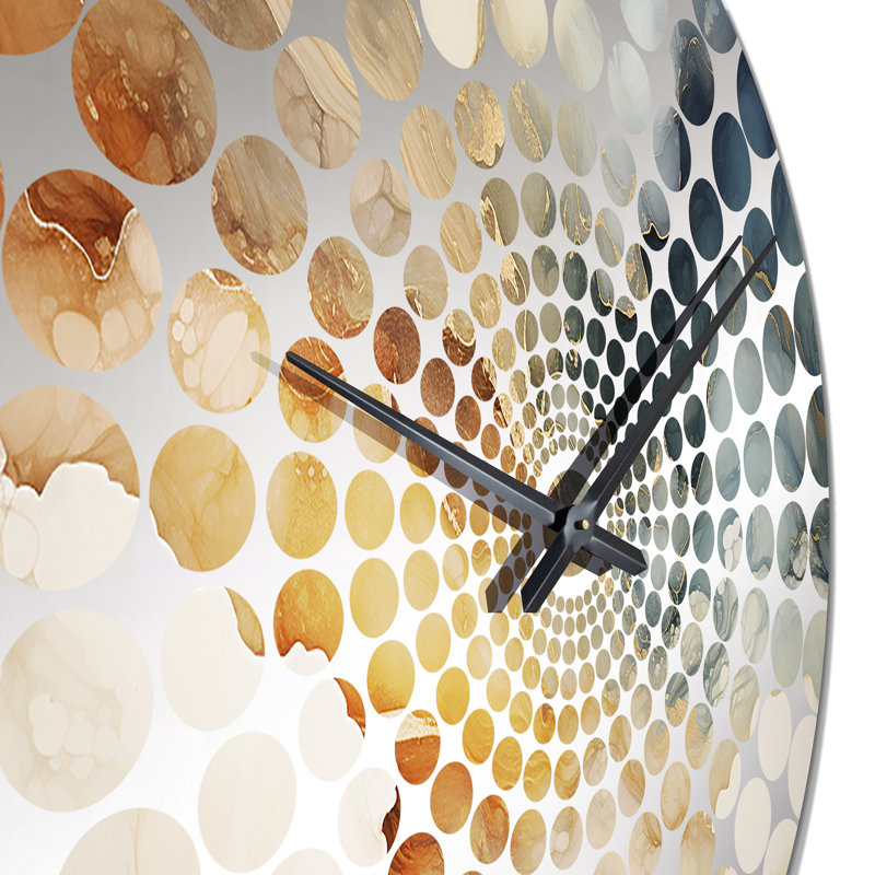 Anelma - Horloge murale formes abstraites, Petit