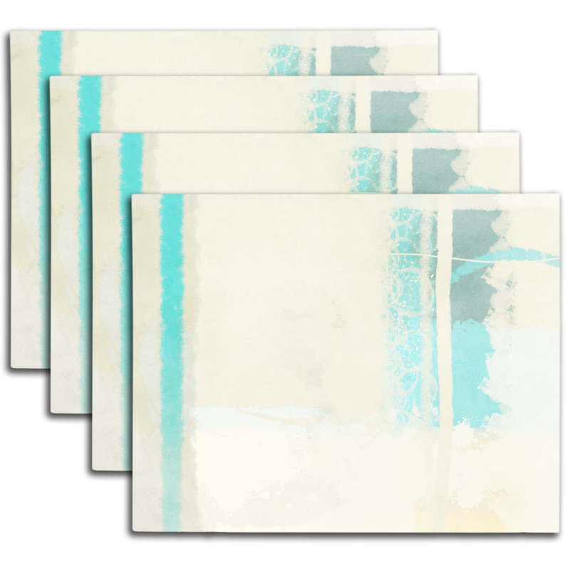 Napperon abstrait en polyester